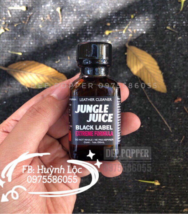 Dee popper jungle juice black label