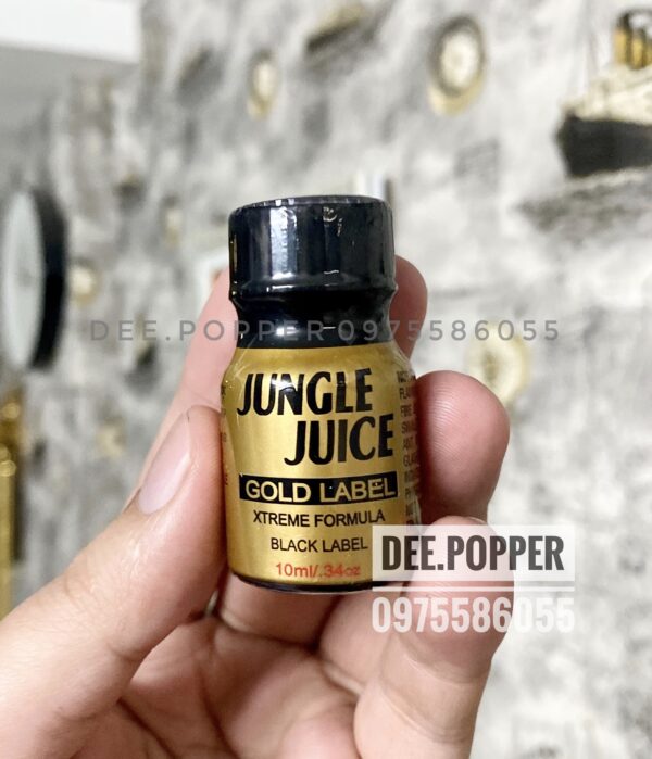 Popper Jungle Juice Gold Label Xtreme Formula Blacl Label