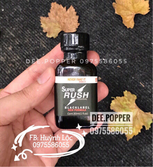 Dee popper super rush black label